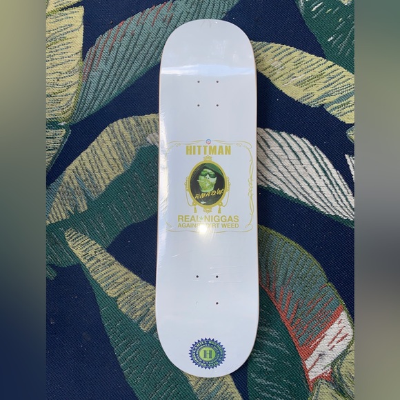 hittman zig zag skateboard deck new skateboard deck new - Picture 1 of 3